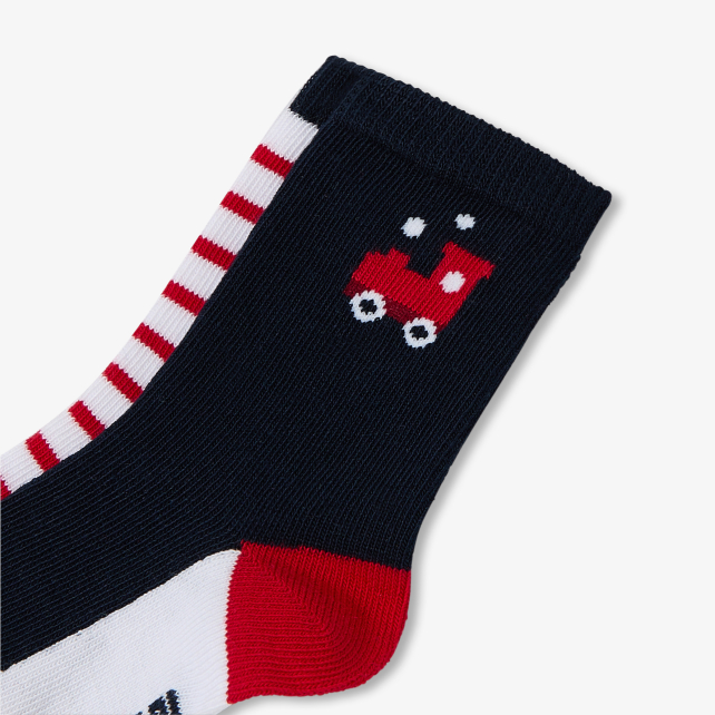 Baby boy duo of socks