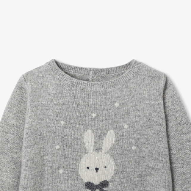 Baby girl cashmere jumper