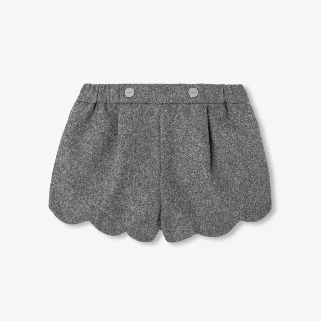 Baby girl flannel shorts