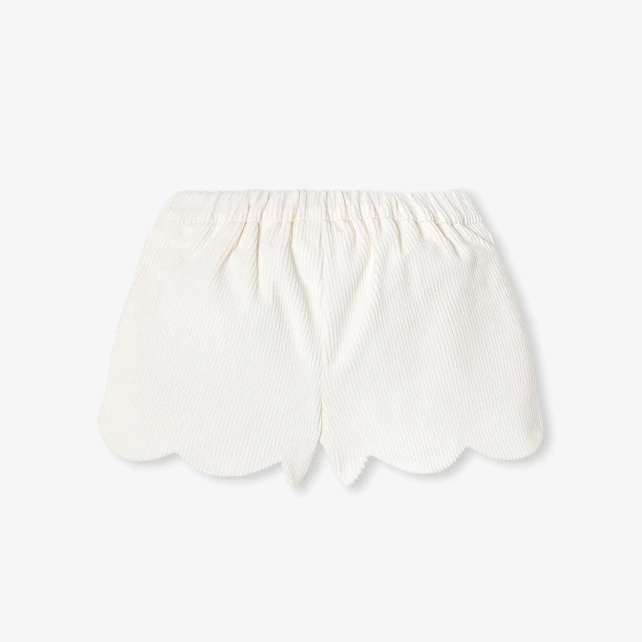 Baby girl corduroy shorts