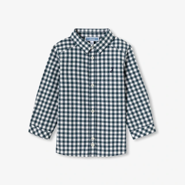 Baby boy gingham shirt