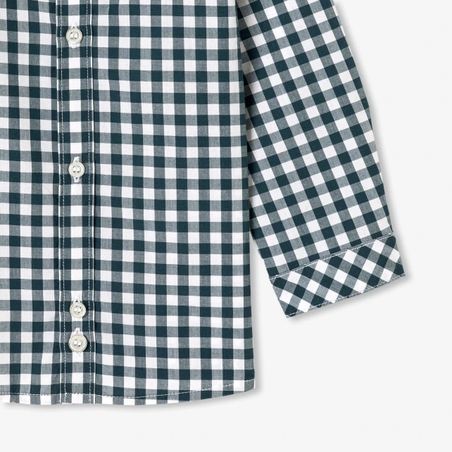 Baby boy gingham shirt