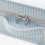 Baby striped suitcase in coated cotton 
