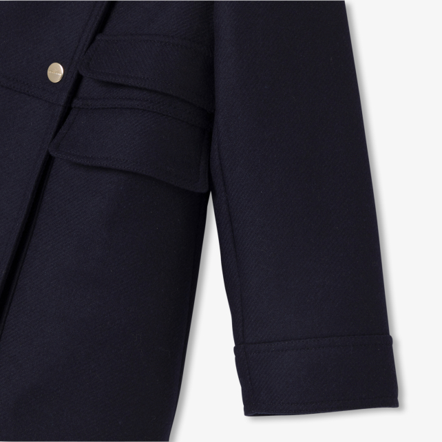 Qız üçün yun palto