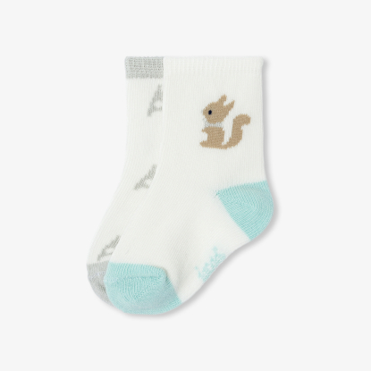 Baby boy duo of socks