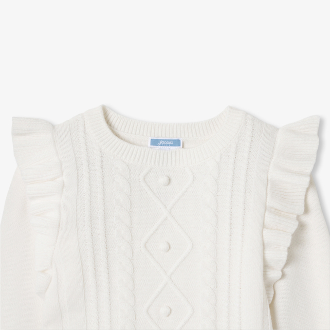 Qız üçün yun sviter