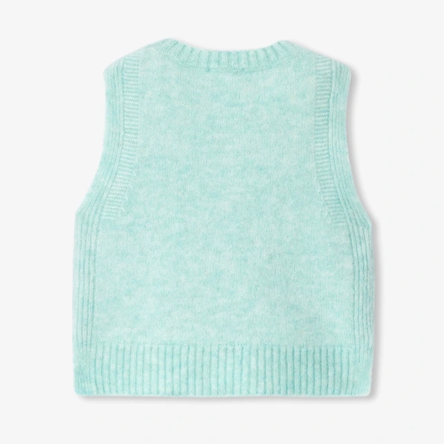 Girl sleeveless sweater