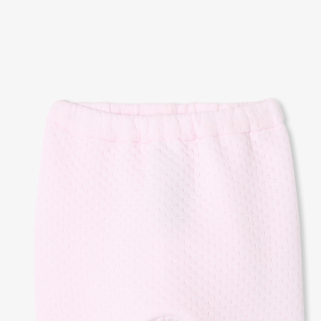 İkiqat parça jersidən körpə qız üçün rahatlıq dəsti