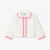 Baby girl cardigan with Peter Pan collar