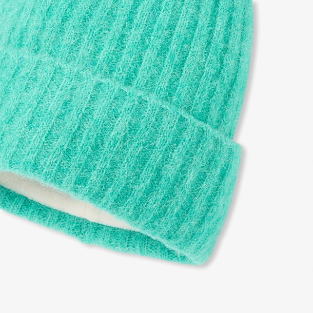 Qız üçün yun və alpaka papaq