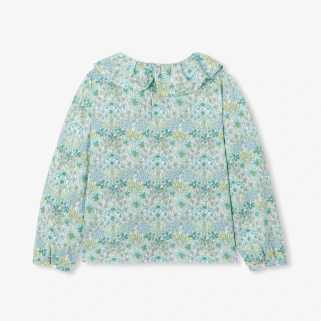 Girl blouse in Liberty fabric