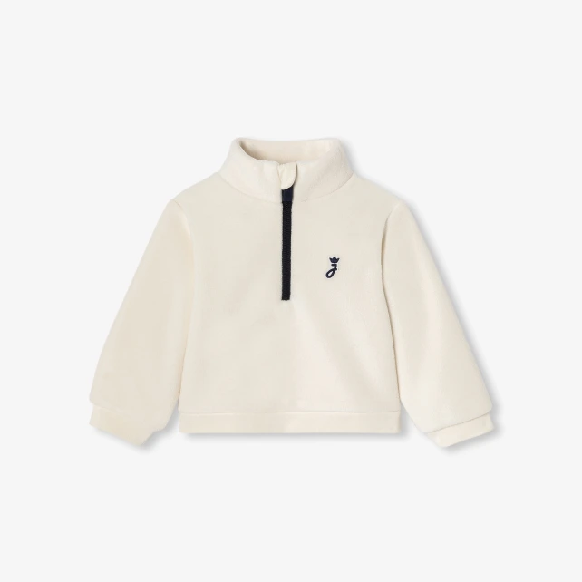 Baby boy fleece sweater