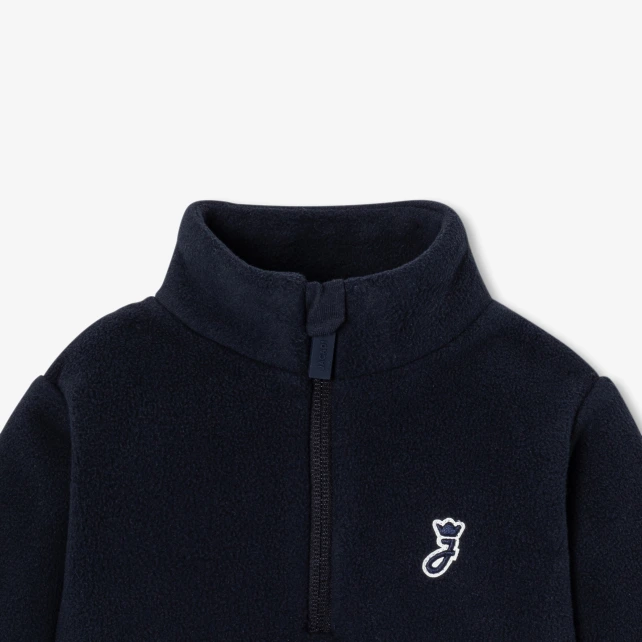 Baby boy fleece sweater