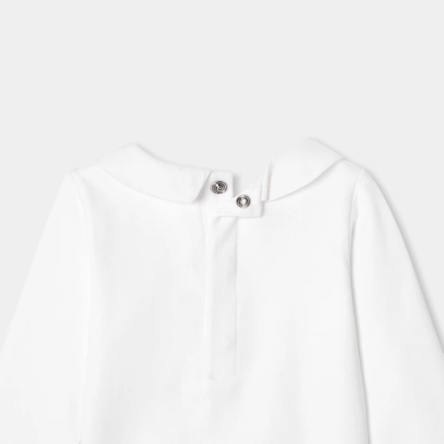 My first Christmas long-sleeved baby bodysuit