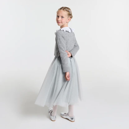 Girl tutu in sequined tulle