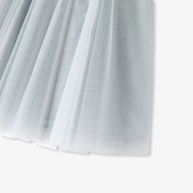 Qız üçün parıltılı tuldan tutu yubka