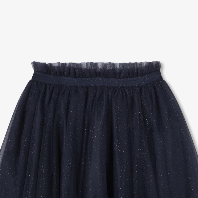 Girl tutu in sequined tulle