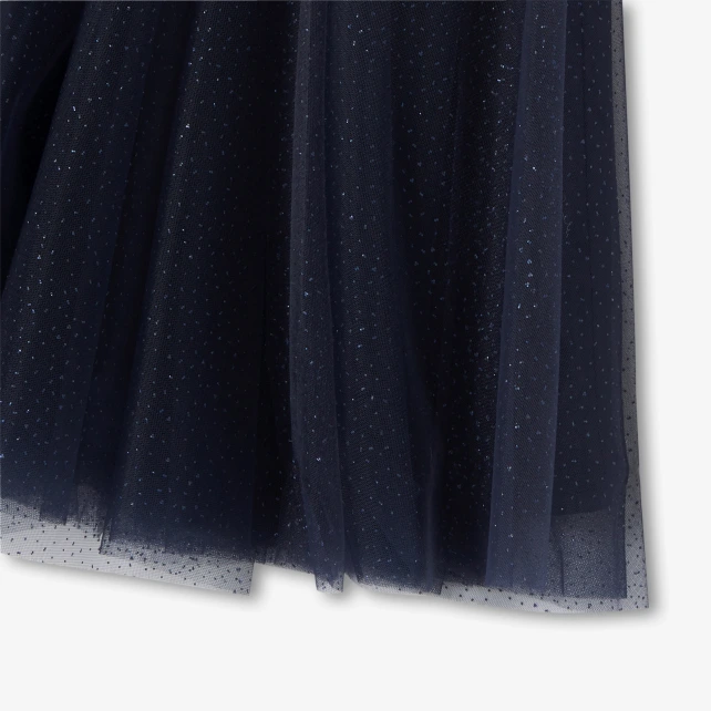 Qız üçün parıltılı tuldan tutu yubka