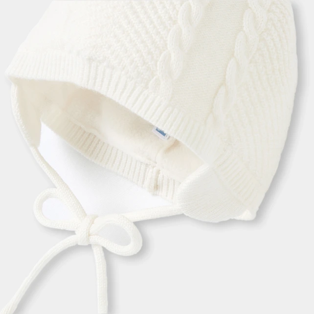 Baby wool and cashmere hat