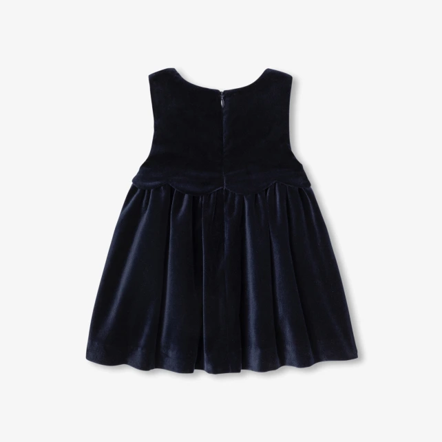 Baby girl velvet Christmas dress