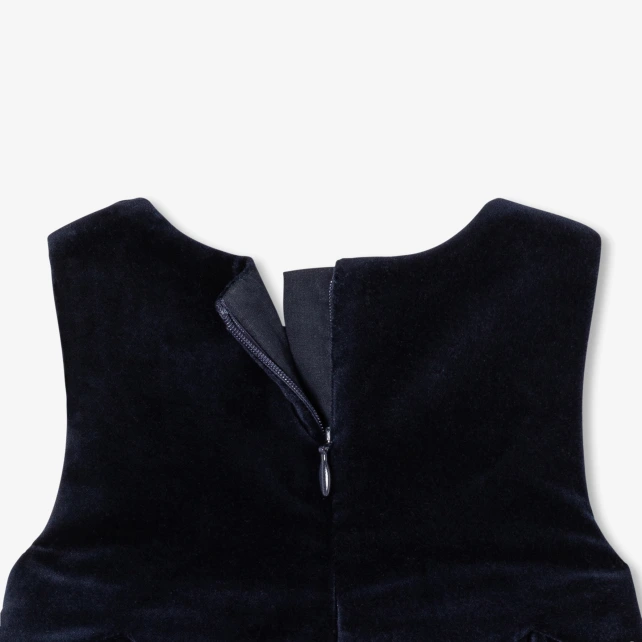 Baby girl velvet Christmas dress