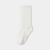 Baby girl high socks with pointelle stitch 
