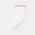 Girl socks with contrasting ruffle