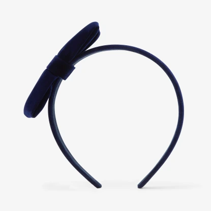 Qız üçün məxmər qurdela saç lent